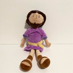 Hallmark My Friend Jonah Plush Doll Jonah + the Fish Bible Story Stuffed Animal